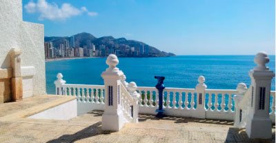 Apartahoteles de playa en Benidorm